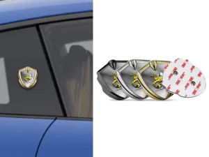 Car Brand Badges High-End Feel Drift Style